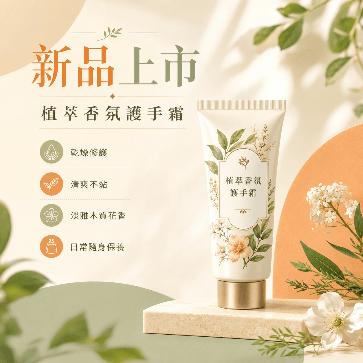 新品上市主視覺範例