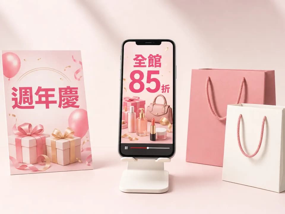 檔期活動短影音與海報範例